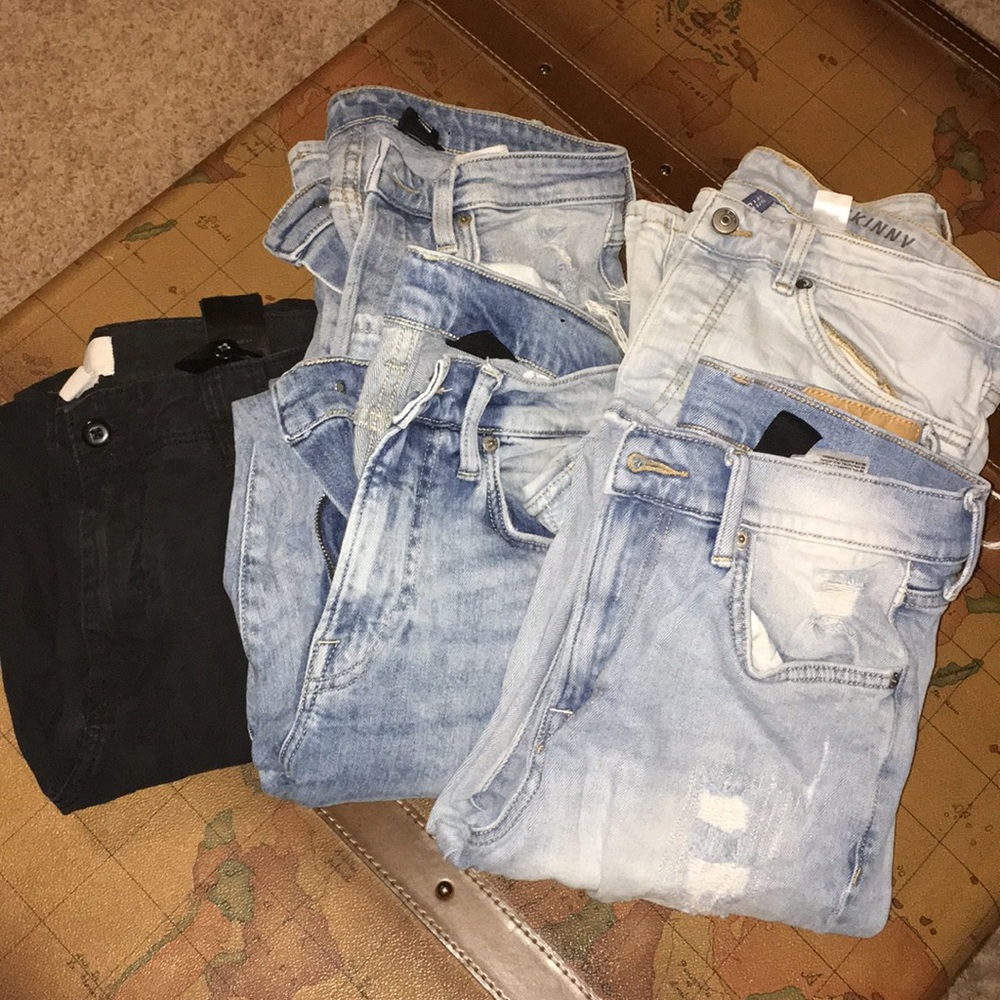 5 pairs of men’s jeans size 31